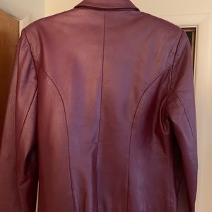 Woman’s leather jacket